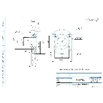 Чертеж детали фланец в компасе