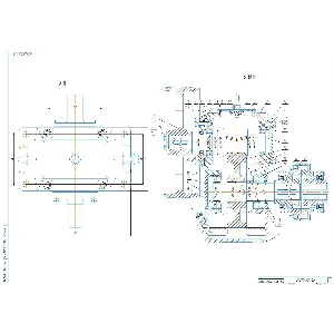 Чертеж редуктор шевронный в компасе