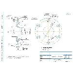 Чертеж крышки подшипника сквозной в компасе
