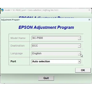 EPSON Adjustment Program SC-P600 (ECC)