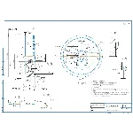 Чертеж детали шкив тормозной в компасе