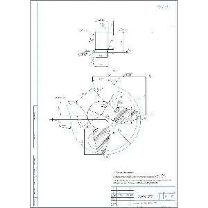 Чертеж детали крюк крановый в компасе