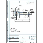 Чертеж детали винт в компасе
