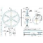 Чертеж детали канатоведущий шкив в компасе
