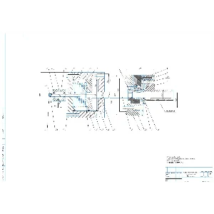 Чертеж патрона трехкулачкового с пневмоприводом