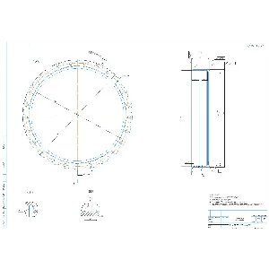 Чертеж детали "Опора" в компасе