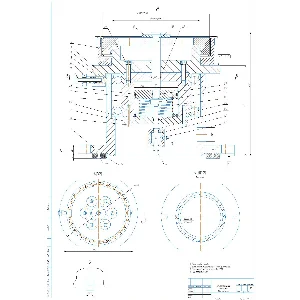 Чертеж фрезерного приспособления с пневмоприводом