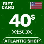 ⭐️Карта Пополнения Xbox 40$ (USD) США