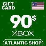 ⭐️Карта Пополнения Xbox 90$ (USD) США