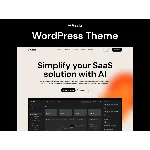 Azzle saas tech startup elementor wordpress