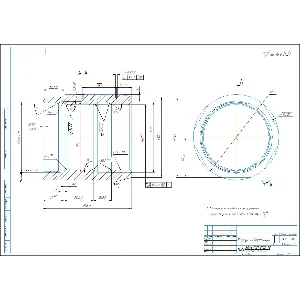Чертеж детали корпус поворотный в компасе