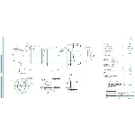 Чертеж детали вал-шестерня шевронная в компасе