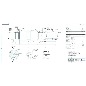 Чертеж детали вал-шестерня шевронная в компасе