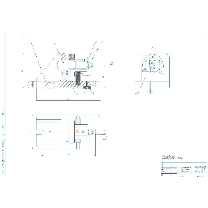 Чертеж приспособления сверлильного для обработки втулки