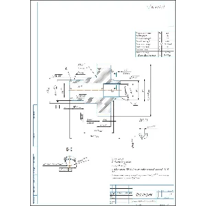 Чертеж детали шестерня цилиндрическая в компасе