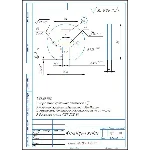 Чертеж калибра-скобы для контроля размера вала 6,5h7