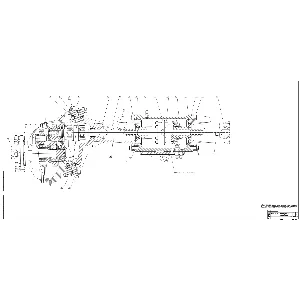 Чертеж переднего моста трактора МТЗ