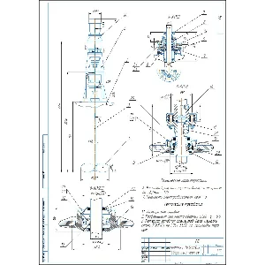 Чертеж привода с мешалкой в программе компас