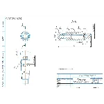 Чертеж фиксатор двухпозиционный в компасе