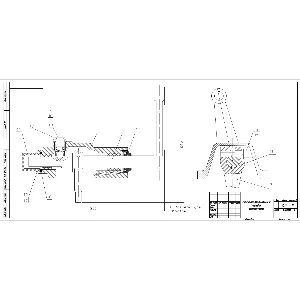 Чертеж механизм переключения передач автомобиля МАЗ