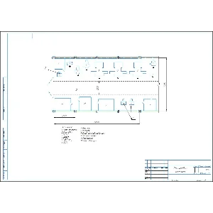 Чертеж планировки механического участка в компасе