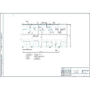 Планировка участка механической обработки деталей