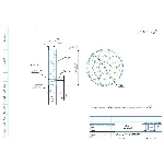 Чертеж и 3д-модель детали "Диск" в программе компас