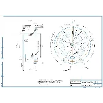 Чертеж детали ступица СТУ-17.02.232-330 в компасе
