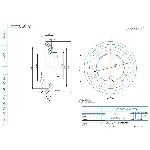 Чертеж детали диск неподвижный 00-000.06.10.10.04