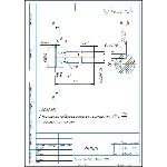 Чертеж и 3д модель детали винт в программе компас