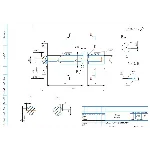 Чертеж и 3D модель детали вал в программе компас