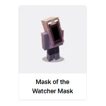 МАЙНКРАФТ【Mask of the Watcher Mask】СКИН | КОД | ПРЕДМЕТ