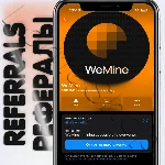 ⚡WeMine⚡Рефералы в Telegram [@WeMineBot]
