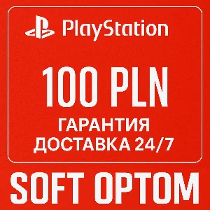 🔴 ОПЛАТА СБП + КЭШБЕК 5% PSN Playstation 100 ZL PLN🔴