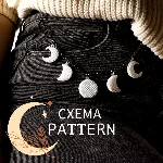 Схемы для бисера: Фазы Луны 3 в 1 🌕 RU|EN