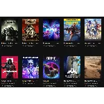 Аккаунт Epic Games с 41 игрой