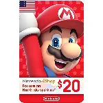 ⭐Подарочная карта Nintendo eShop 10-20-50 USD/US