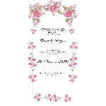 Анимированное видео  приглашения на свадьбу №0005