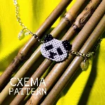 Схема для бисера: Панда 🐼 RU|EN