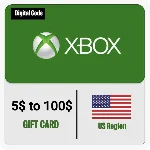 ✅ Xbox live 🔥 Подарочная карта от 5 до 100 $ США