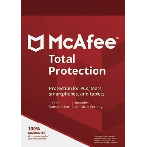 McAfee Total Protection (2025) 1 устройство 1 год Глоба