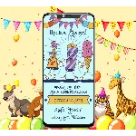 Анимированное приглашения Kids