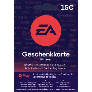 🇪🇺EA Game Cash Card 15 EUR - 25 EUR (EU)