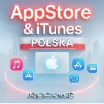 APPSTORE ITUNES APPLE ПОДАРОЧНАЯ КАРТА ПОЛЬША | СБП 0%