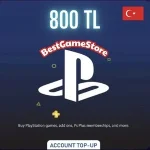 💎 800 TRY (TL) PSN balance in Turkey💎