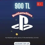 💎900 TRY (TL) PSN balance in Turkey💎