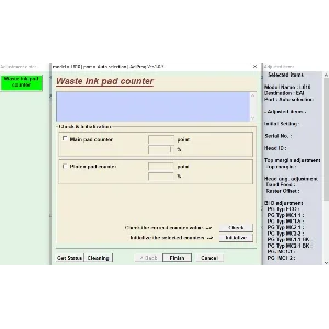 Сброс Epson L810 L850 Adjustment Program