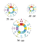 Шаблон для часов – стильный декор своими руками