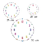 Уникальный декор своими руками – трафареты для часов