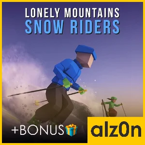 🟥Lonely Mountains: Snow Riders + 450 игр🧿ПК